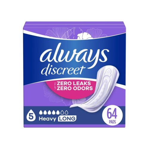 Always Discreet Incontinence Pads Heavy Absorbency