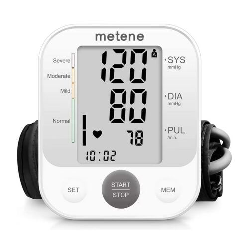 Metene Upper Arm Blood Pressure Monitor with Speaker