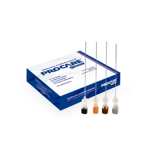 agulha raquidiana anestesica espinhal procare